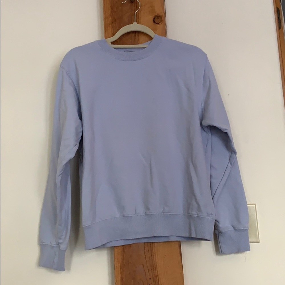 Brandy Melville John galt light blue crewneck
